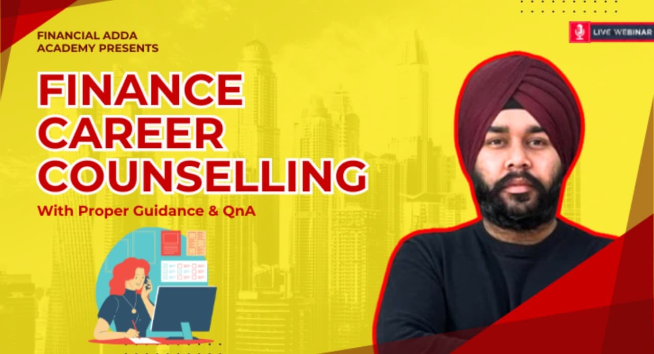 WEBNARS FINANCE CAREER COUNSELLING